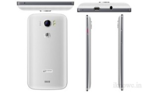 Micromax A110Q Canvas 2 Plus 5inch Quad core Launched at Price of RS 11999 .
