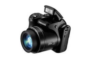 Samsung WB110 20MP Bridge camera with 26x optical zoom 22.3mm wide angle