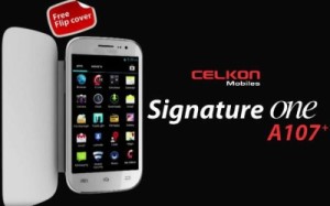 Celkon A107+ Signature One Dual Core with 5inch Display launched – Full Specifications