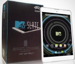 Swipe MTV Slate with 7.85″ display, Quad core processor Launched