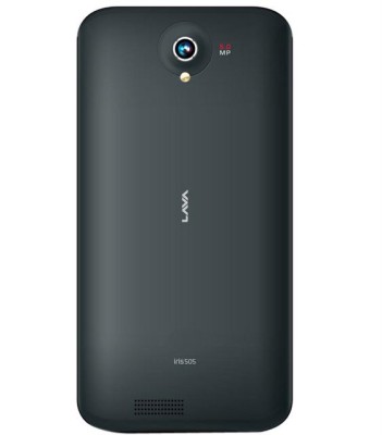 Lava Iris 505 back view