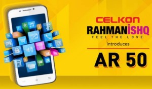 Celkon intros AR50 RahmanIshq Android Smartphone for RS 8500
