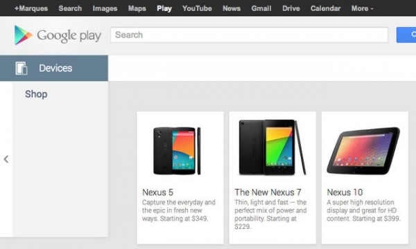 nexus 5 price leaks via play store