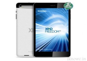 Simmtronics X-PAD Freedom Voice calling 3G tablet with Dual SIM launchecd for RS 14000