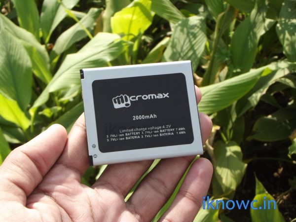 Micromax canvas Magnus A117 battery