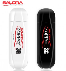 Salora Zapper 3G 14.4Mbps, with Voice calling Dongle launched