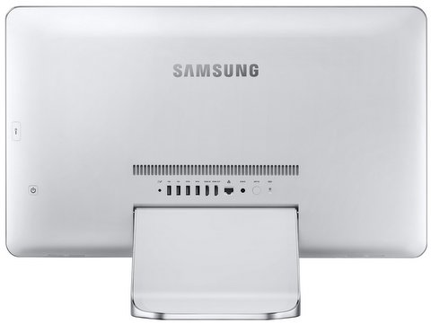 Samsung ATIV One 7 2014 Edition back ports