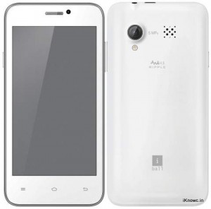 iBall Andi 4.5 Ripple launched, choose yours 2G or 3G