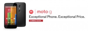 Motorola Moto G launched in India 16GB for RS 13,999