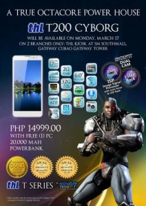 THL T200 Cyborg with 8-core announced by Novo7 Tech