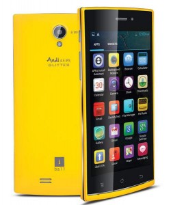 iBall Andi 4.5P Glitter with 4-core CPU launched