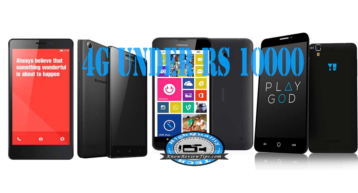 best 4g mobile phones under 10000