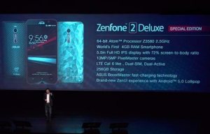 Asus Zenfone 2 Deluxe Special Edition with massive 256GB Internal storage