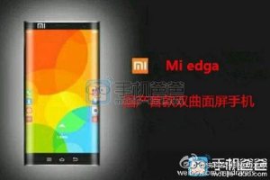 Xiaomi to launch MI EDGE with curved display in October