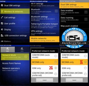 How to Change/switch 2G to 3G 4G LTE preferred Network type mode in Android Phone