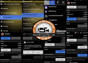 How to Clear App Data, Cache, Defaults and Force stop in Android phone