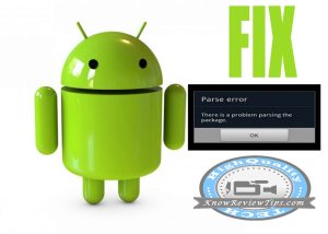Fix There is a Problem Parsing the Package Error in Android installing APK App