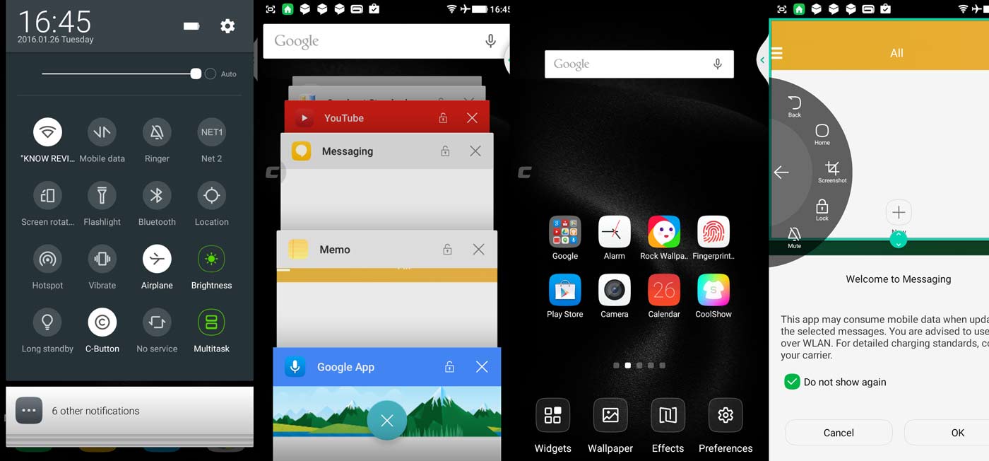 Coolpad Note 3 software coolui review