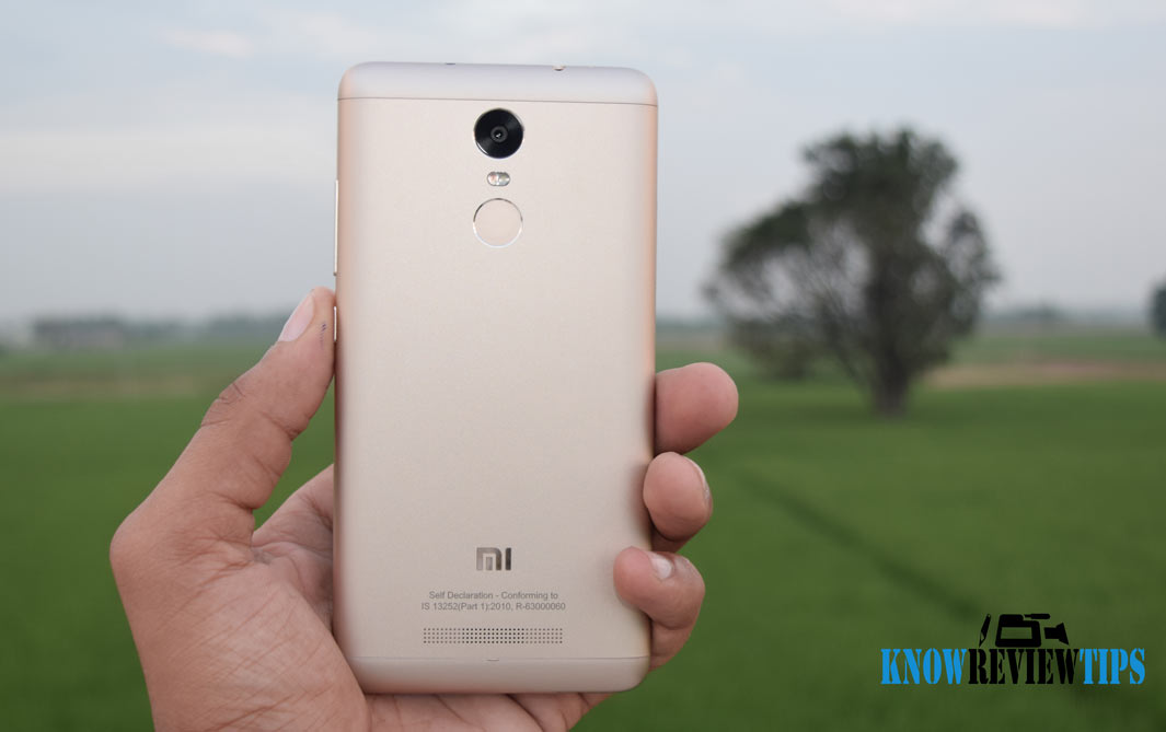 Xiaomi Redmi Note 3 Gold Review