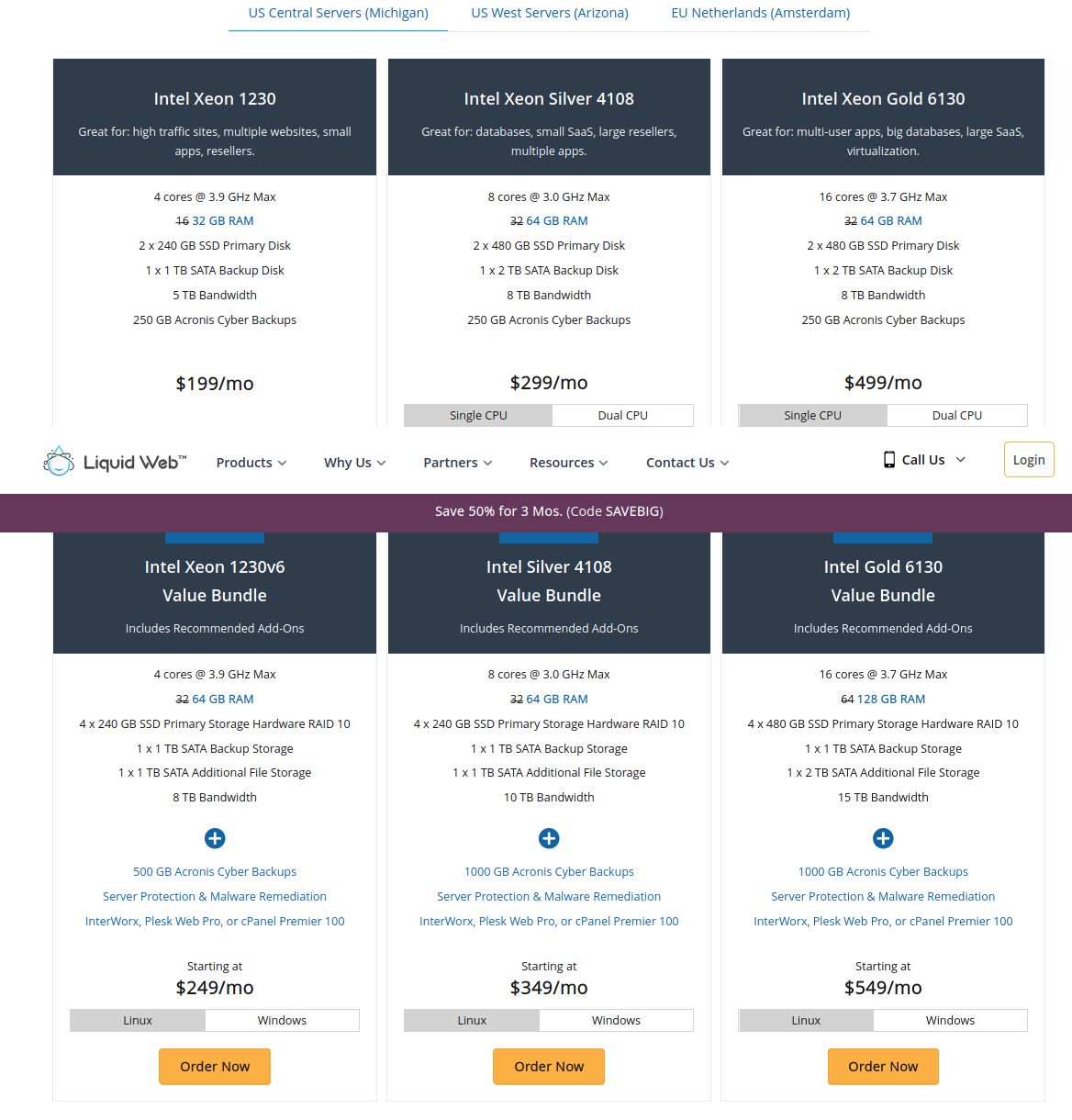 Dedicated Server Hosting Liquid Web