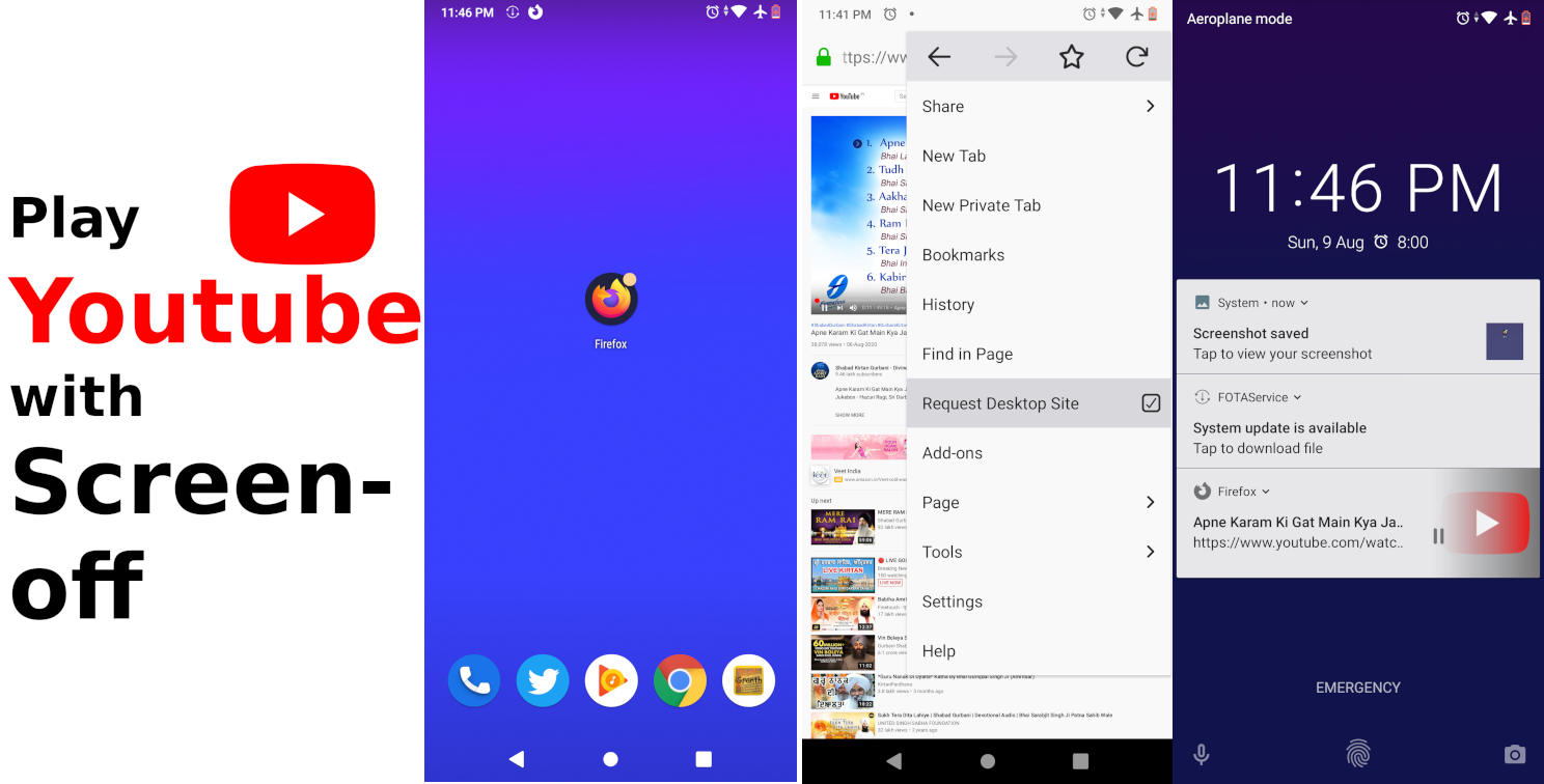 How to play Youtube videos in Background with screen off in Android or  iPhone (audio only)