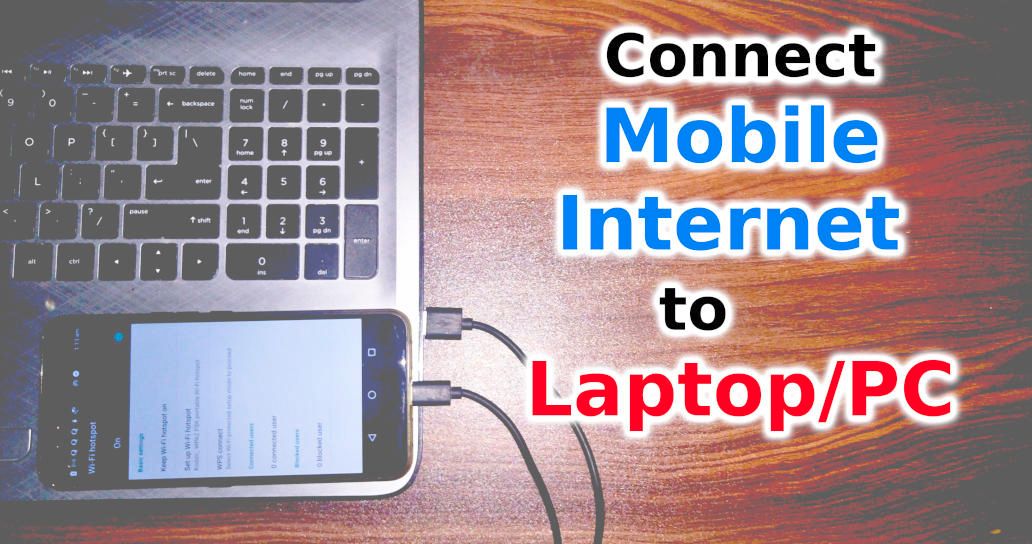 How to connect from mobile to Laptop/PC via USB